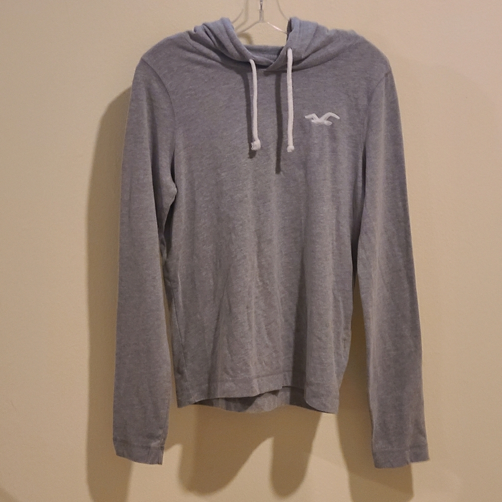 MOVING SALE!!! OFFERS ACCEPTED!! Hollister Grey Pullover Hoodie | S